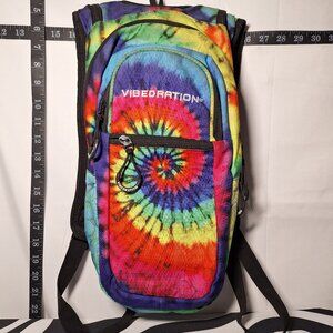Vibedration Hydration Backpack w/o bladder - Rainbow Tie Dye